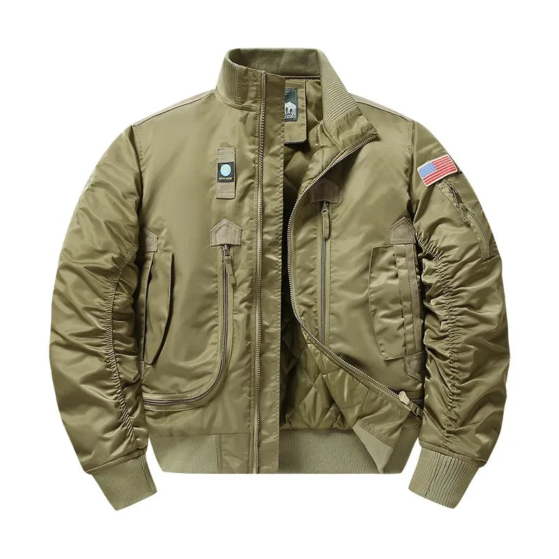 USA Thickened Air Force Bomber Jacket