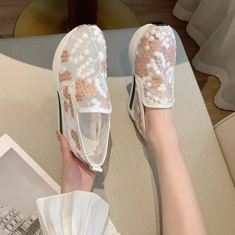 Slip-On Chunky Platform Sneakers