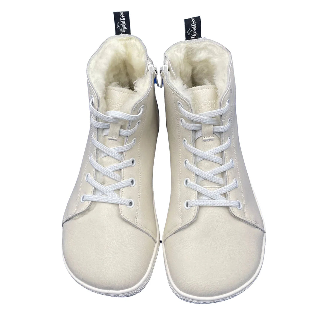 Genuine Leather Barefoot Fur Unisex Winter Boots