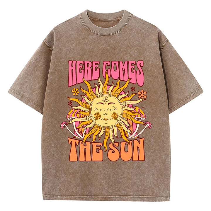 Oversized Graphic Print Cotton T-Shirt