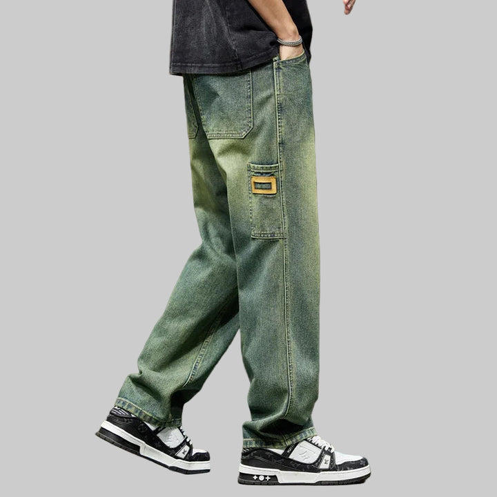 Casual Retro Wide-Leg Baggy Jeans