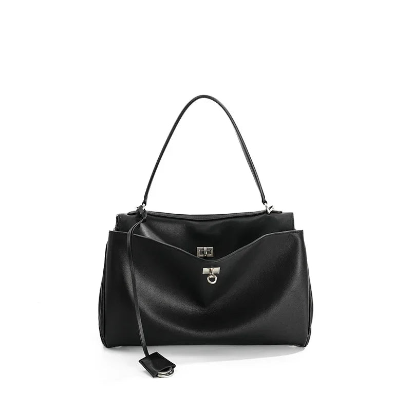 Rodeo Leather Spacious Commuter Tote Bag