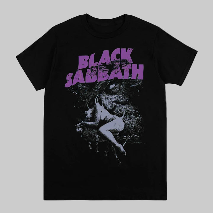 Unisex Black Metal Rock Band Graphic Tees
