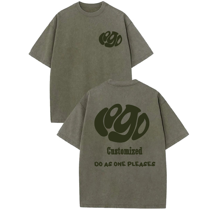 Retro Oversized Print Unisex Cotton T-Shirts