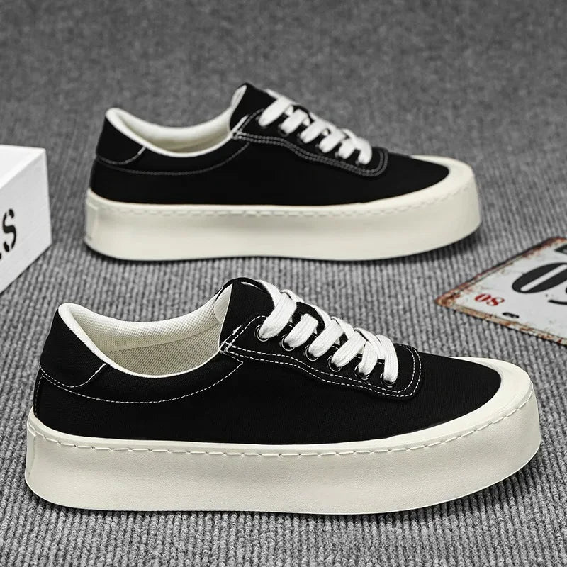 Durable Non-Slip Low Top Chunky Canvas