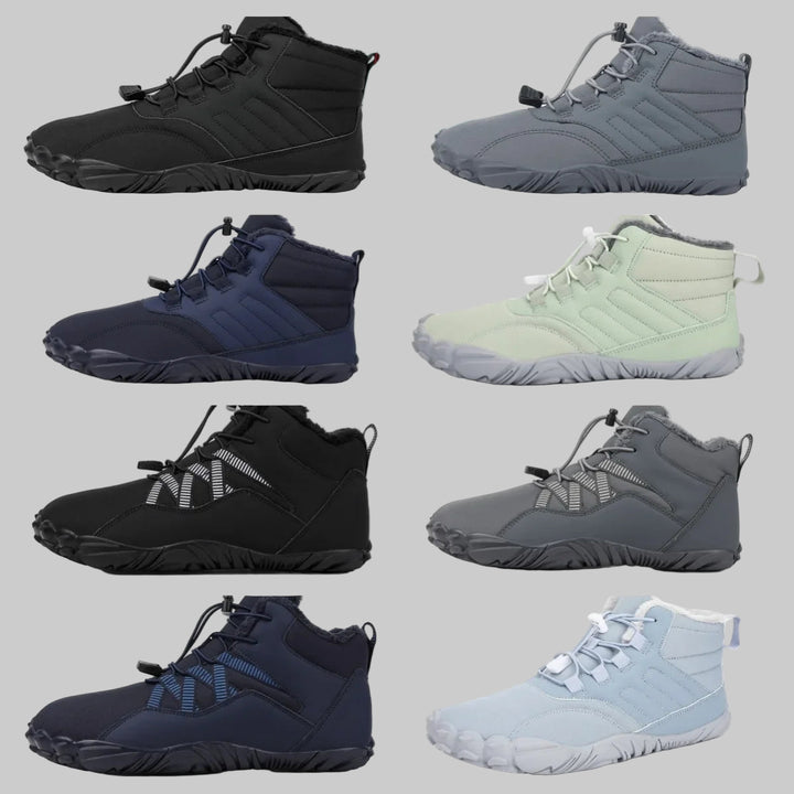 Waterproof Cotton Fleece-Lined Winter Hiking Boots