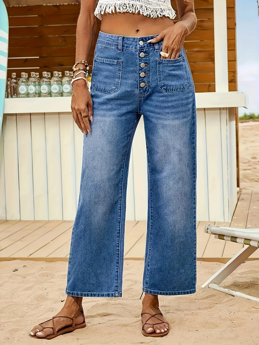 HULA Minimalist Straight Leg Jeans