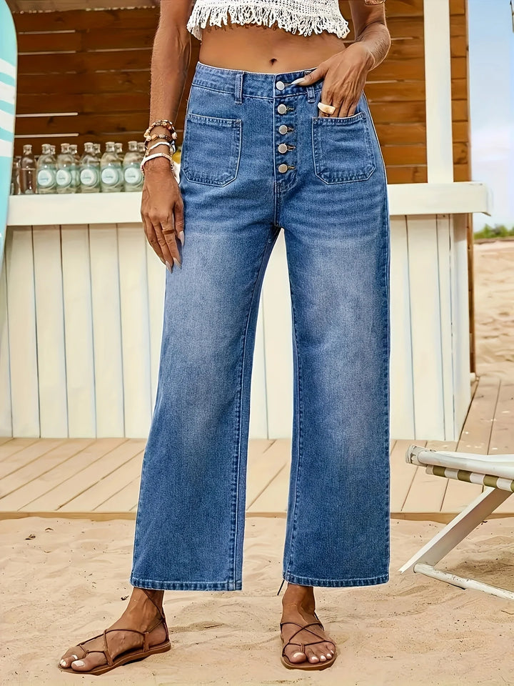 HULA Minimalist Straight Leg Jeans