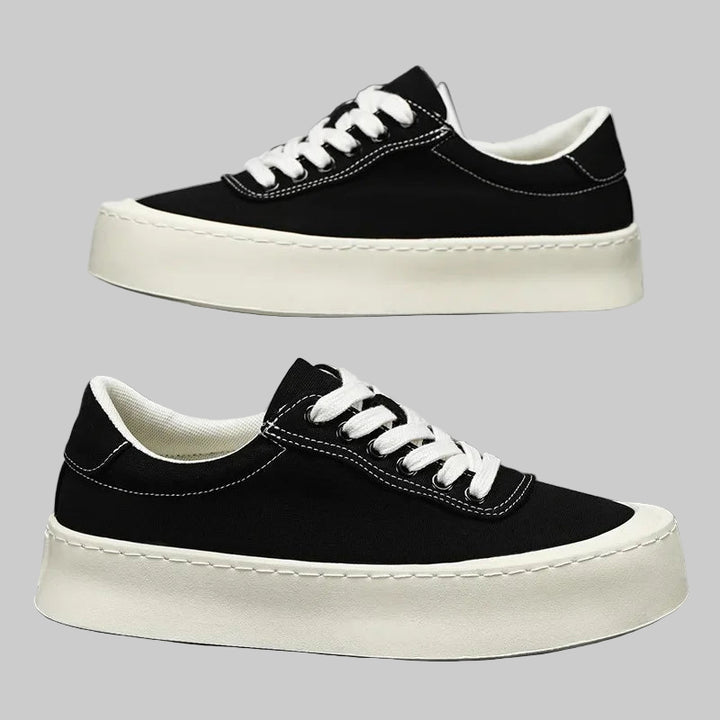 Durable Non-Slip Low Top Chunky Canvas