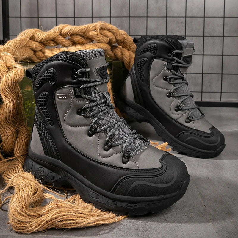 MARTENA™| Premium Quality Waterproof Leather Hiking Boots