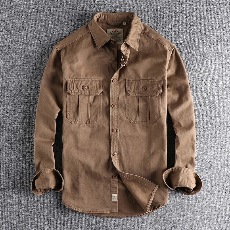 Vintage American Two-Pocket Cargo Shirt