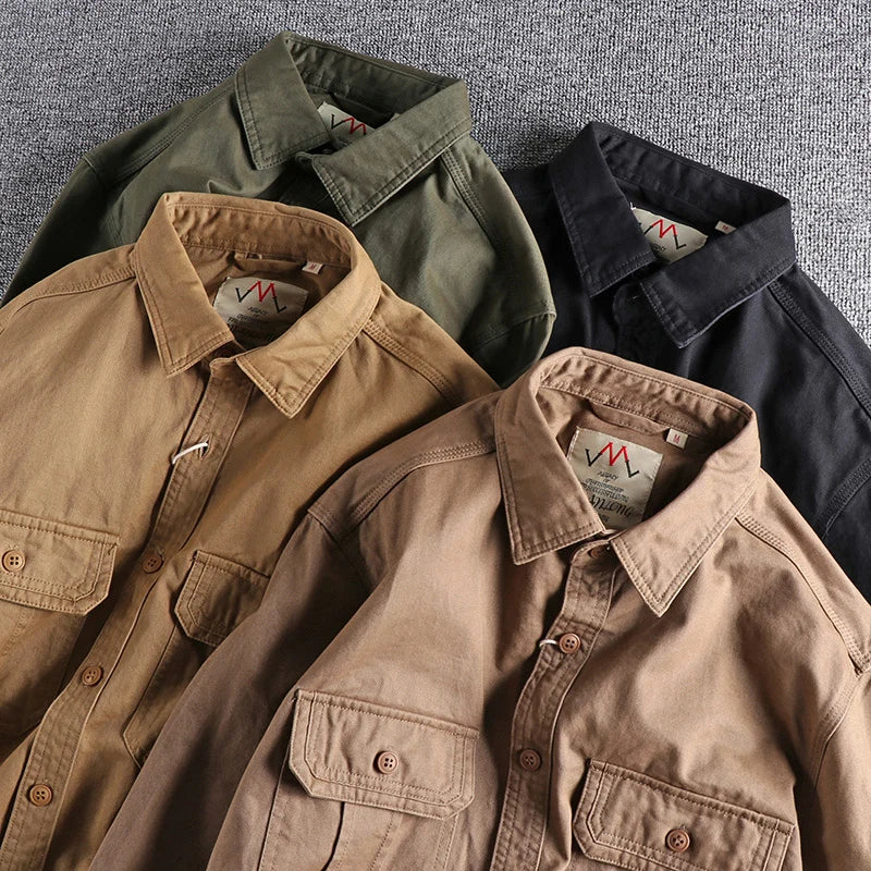 Vintage American Two-Pocket Cargo Shirt