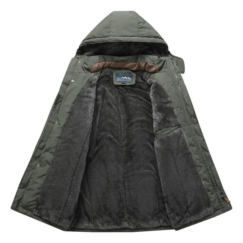 Hooded Premium blend Winter Jacket