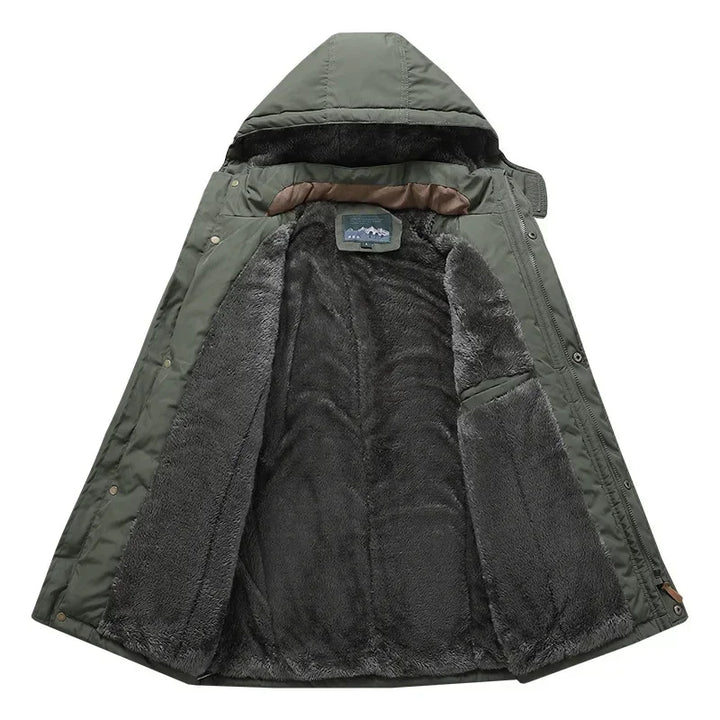 Hooded Premium blend Winter Jacket