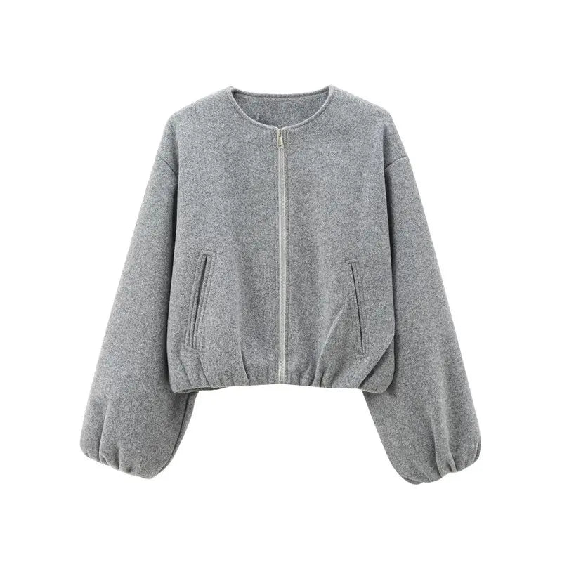 Loose Long Sleeve Autumn Jacket