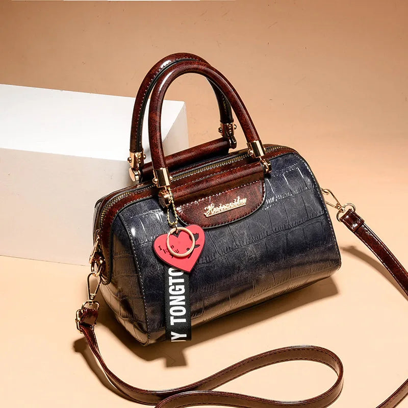 ELLA | Luxury PU Leather Classic Crocodile Tote Bag