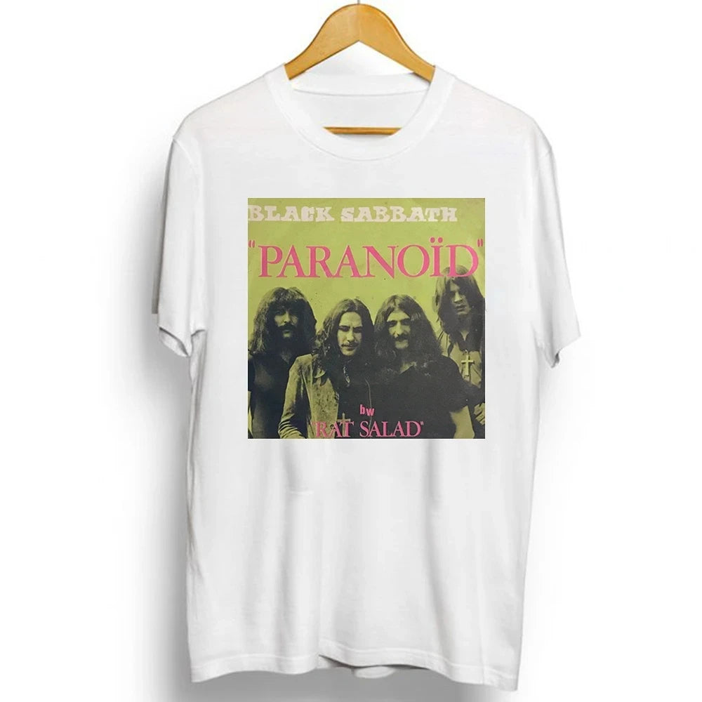 Unisex Black Metal Rock Band Graphic Tees