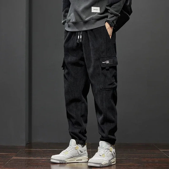 Stretchy Drawstring Harem Joggers