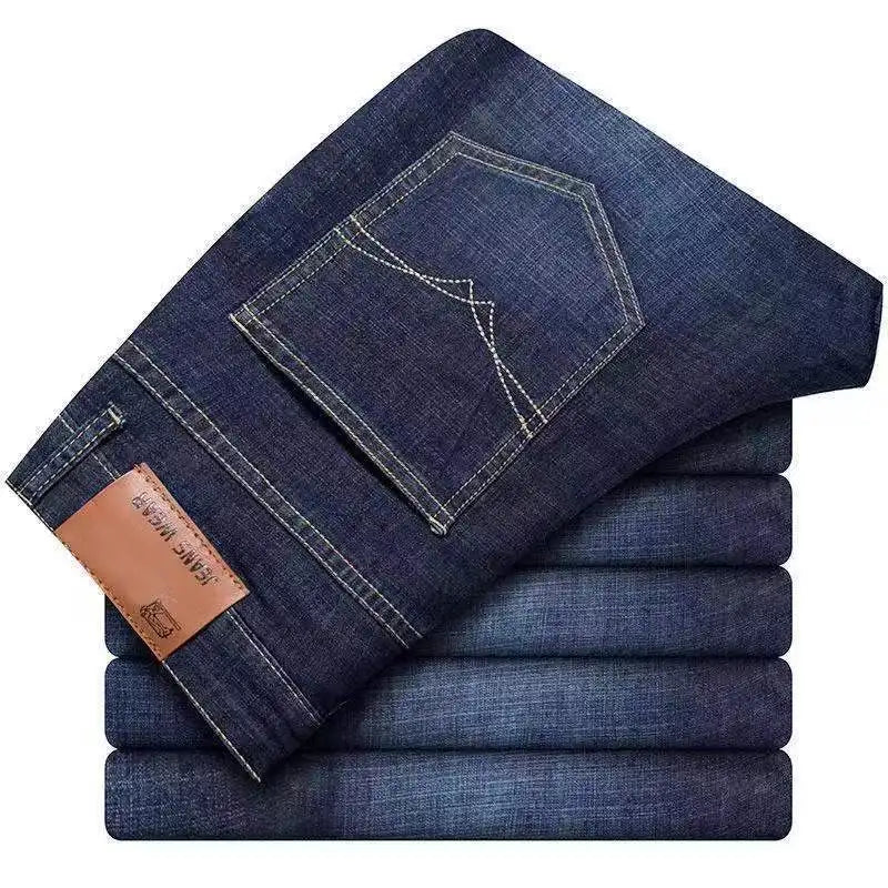Business Casual Straight Cut Jeans