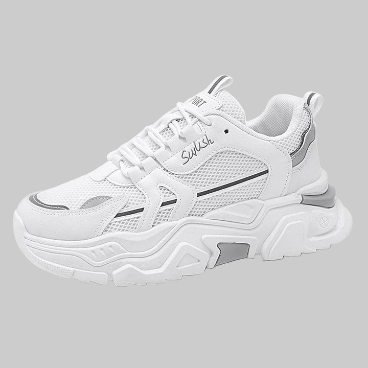 Thick-Soled Casual Mesh Sneakers
