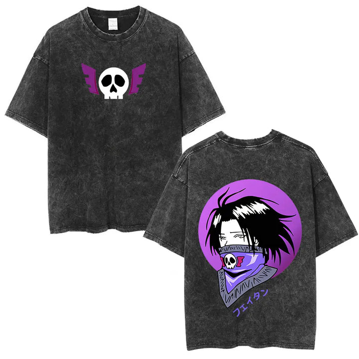 Vintage Washed Hunter x Hunter Logo T-Shirt