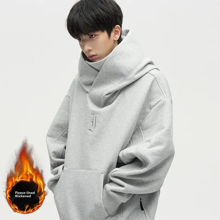 American Winter Fleece-Lined Hooded Sweatshirt