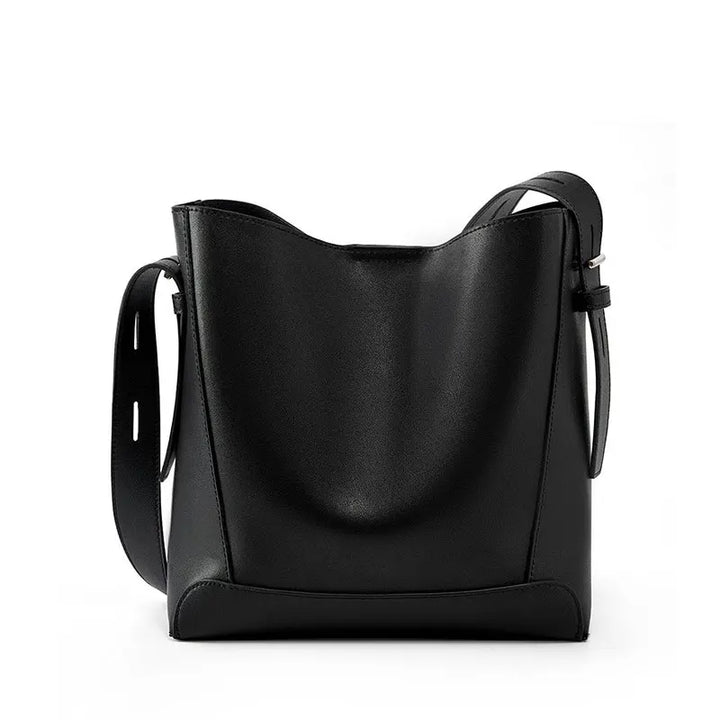 TRISHA | Luxury Cowhide Leather Shoulder Bag