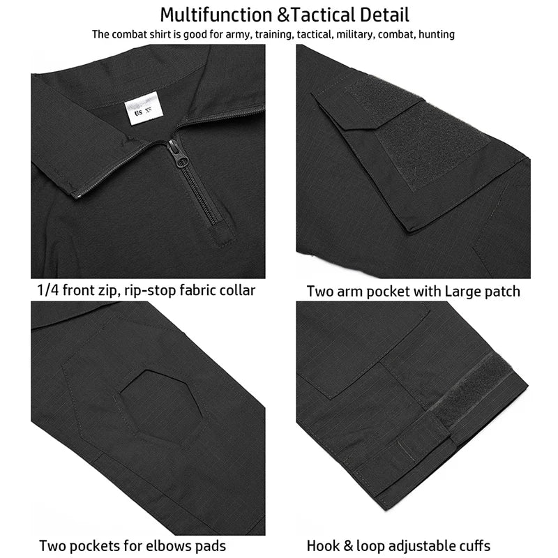 Tactical Long Sleeve Combat Shirt