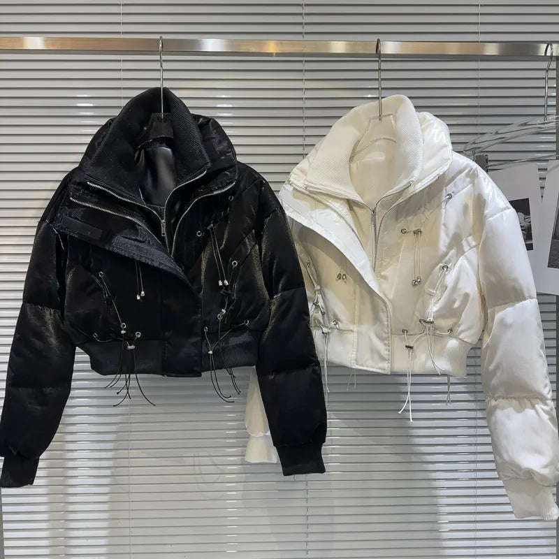 White Duck Down Winter Jacket