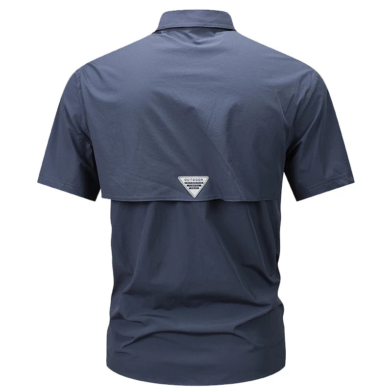 Outdoor Ice Silk Short-Sleeve Shirt