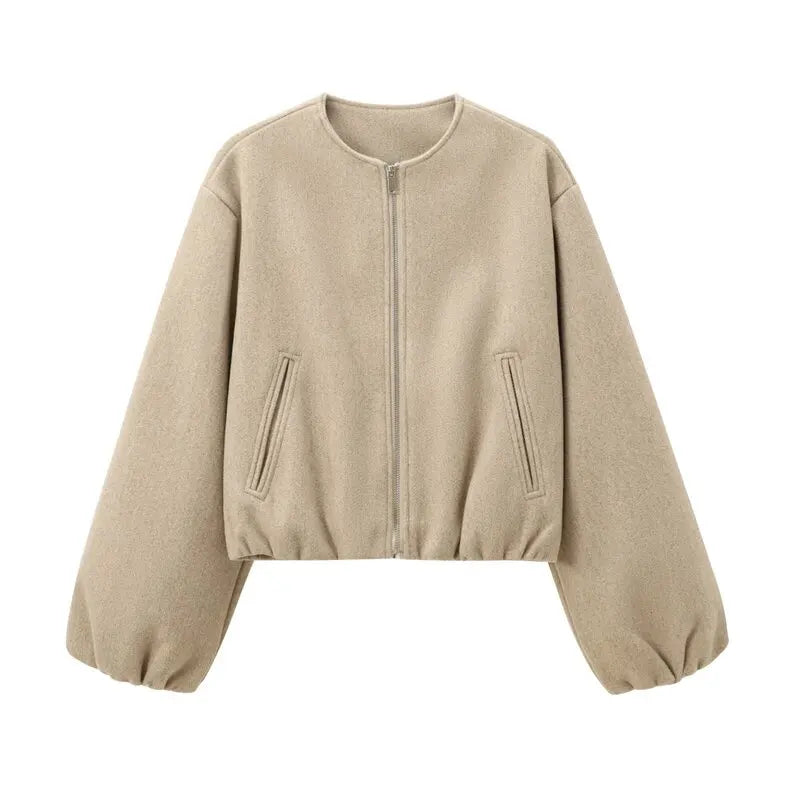 Loose Long Sleeve Autumn Jacket