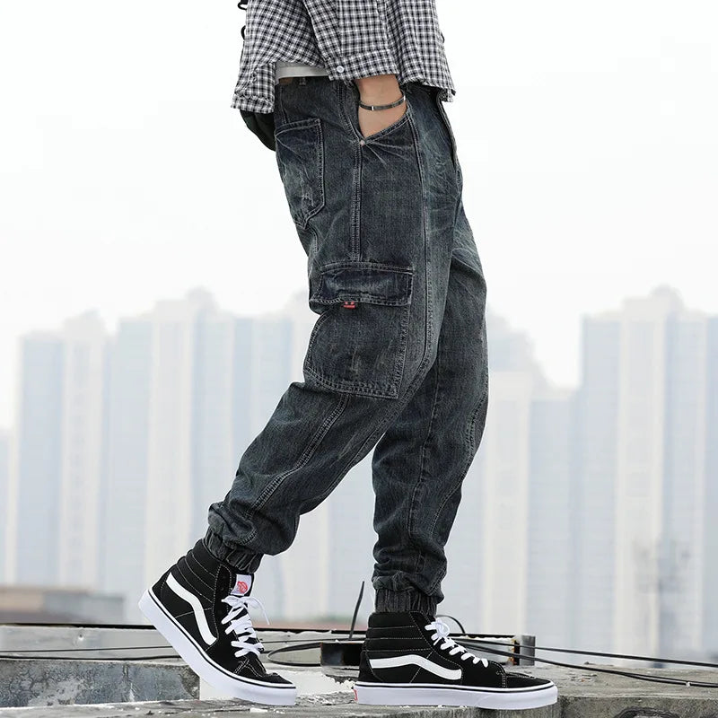 Y2K Retro Loose Fit Men's Jeans