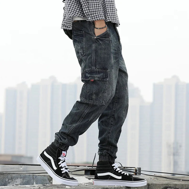 Y2K Retro Loose Fit Men's Jeans
