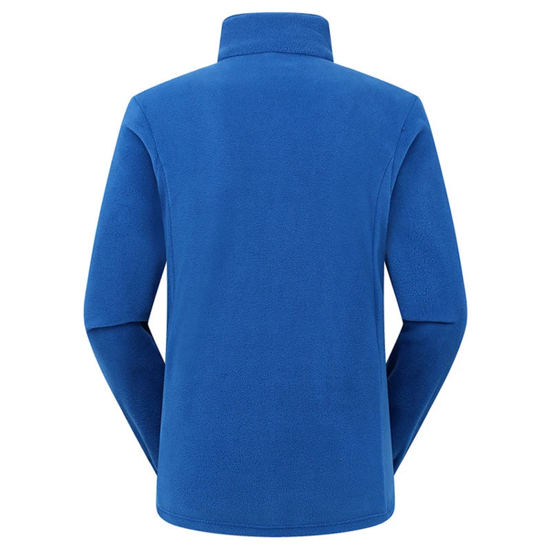 Soft Polar Fleece Lightweight Full Zip Jacket