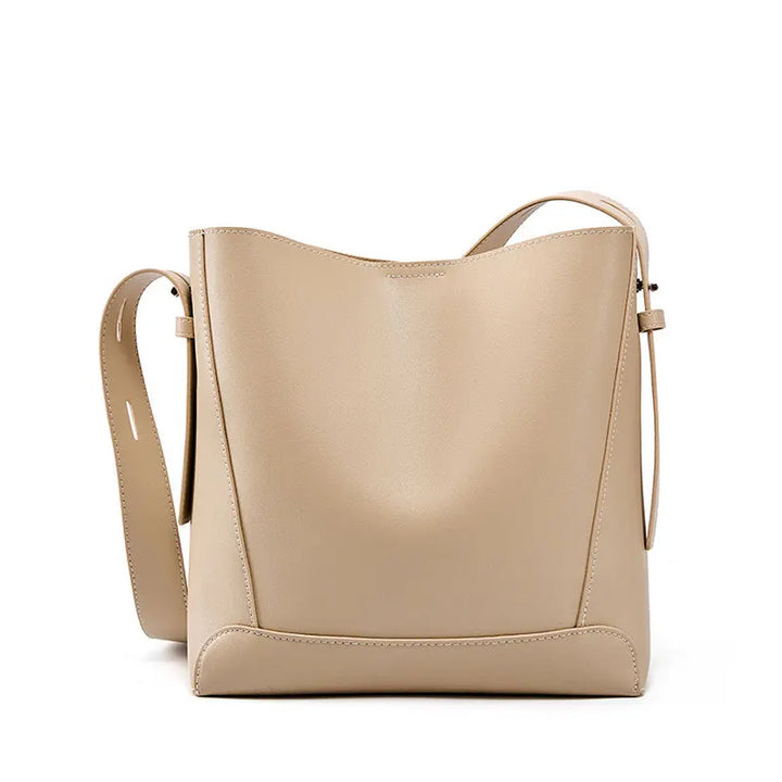 TRISHA | Luxury Cowhide Leather Shoulder Bag