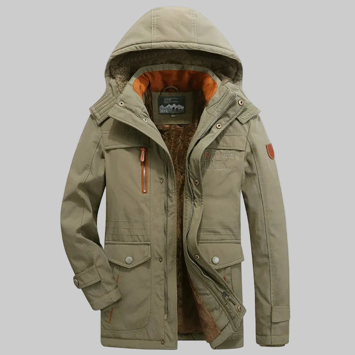 Fleece Lined padded Thickened Parkas Jackets