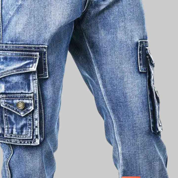 Slim Fit Stretch Denim Shorts