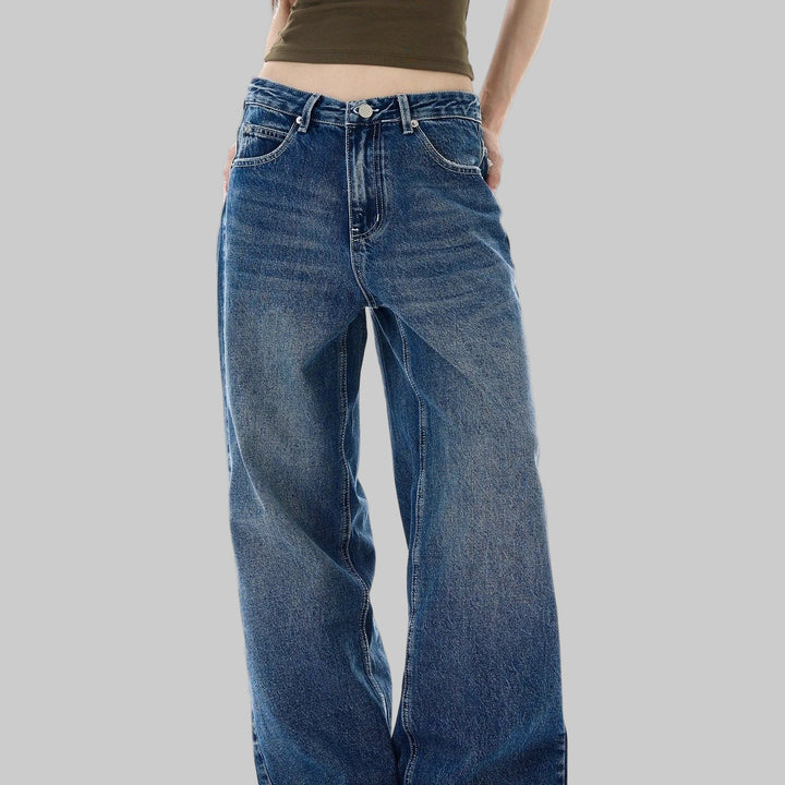 High Street Aesthetic Wide Leg Cargo Baggy Jeans