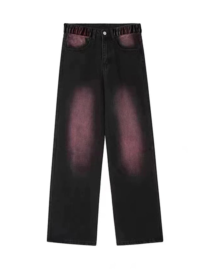 Trendy Black Gradient Jeans for Teens