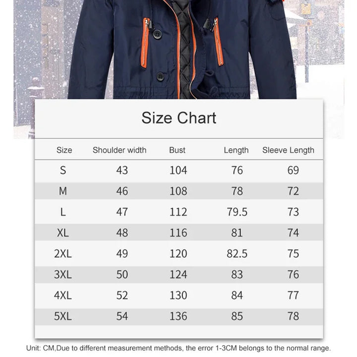 Fur Hooded Parkas Winter Jacket