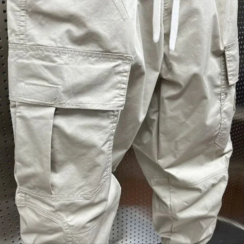 Harem Cargo Pants - Multi-Pocket Casual