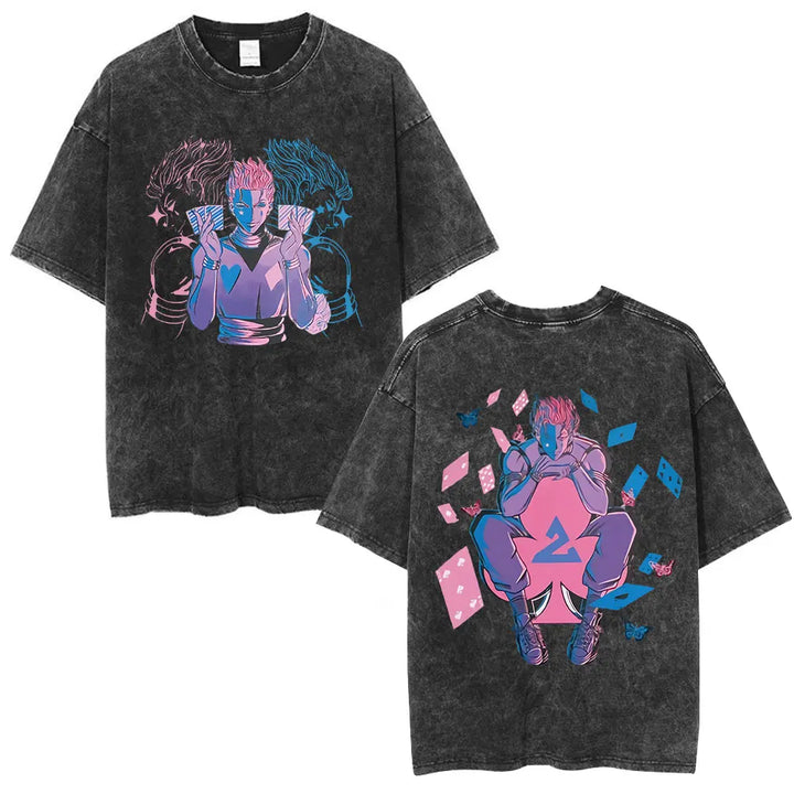 Vintage Washed Hunter x Hunter Logo T-Shirt