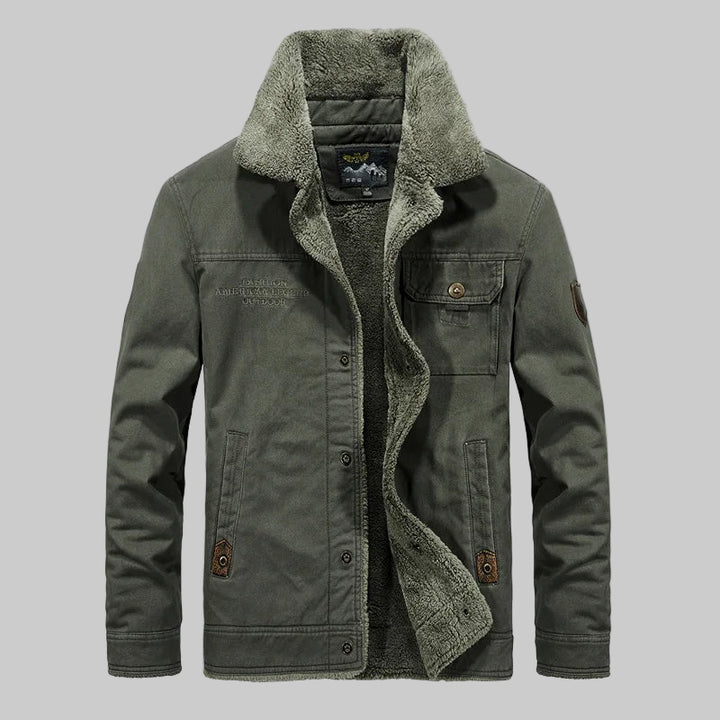 Warm Fleece Cotton-Padded Winter Jacket