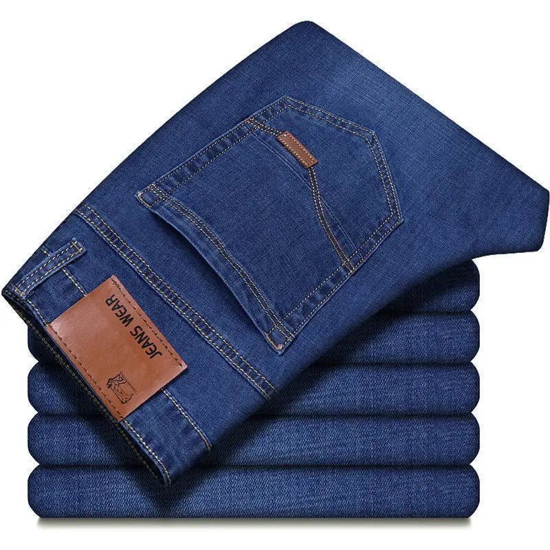 Business Casual Straight Cut Jeans
