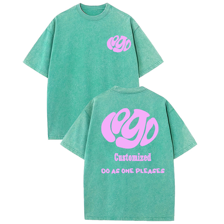 Retro Oversized Print Unisex Cotton T-Shirts