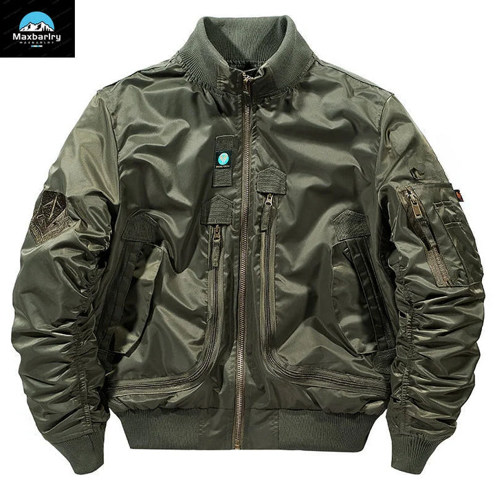 MADSEN | Retro Oversized MA-1 Bomber Jacket