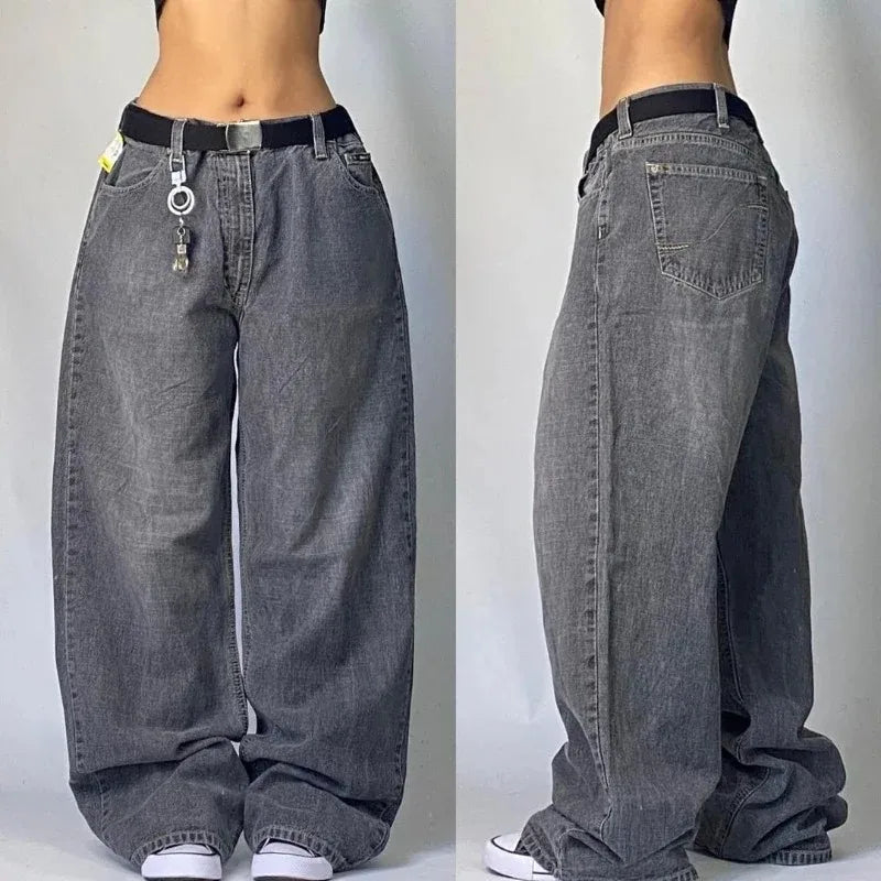 Y2K Harajuku Washed Baggy Jeans