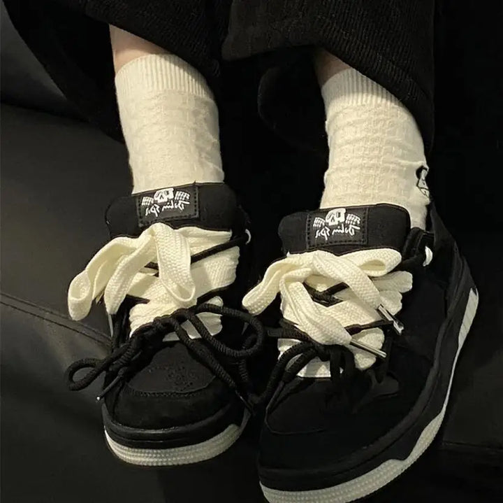Designer Vulcanized Sneakers