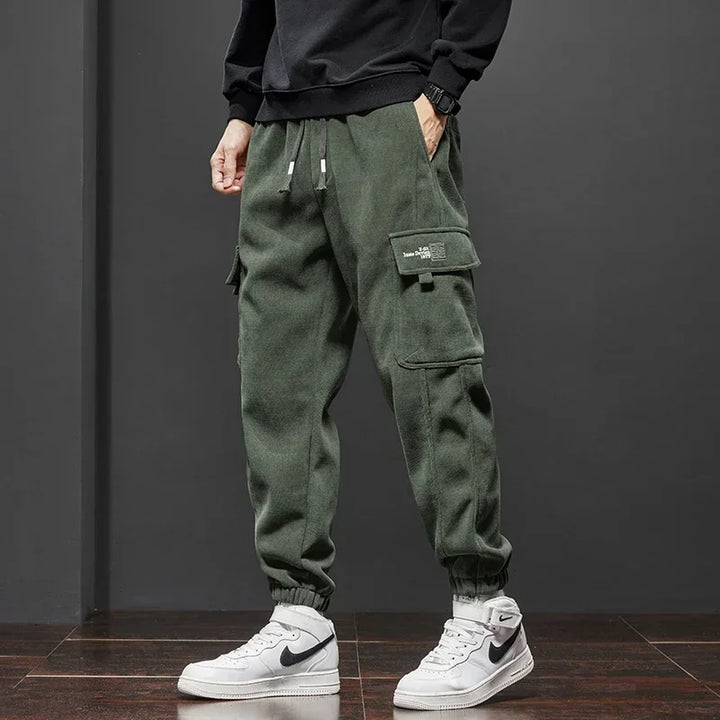 Stretchy Drawstring Harem Joggers