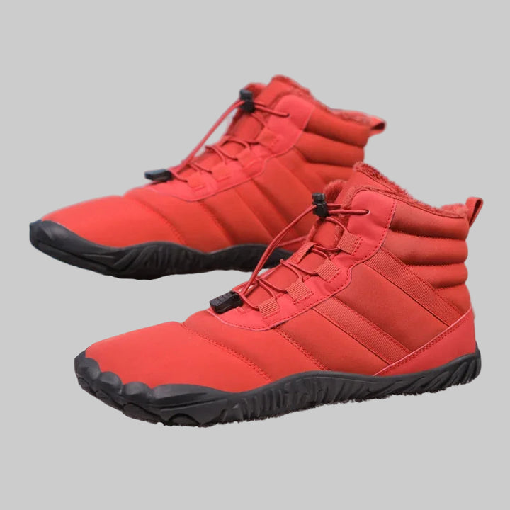 Waterproof Cotton Fleece-Lined Winter Hiking Boots